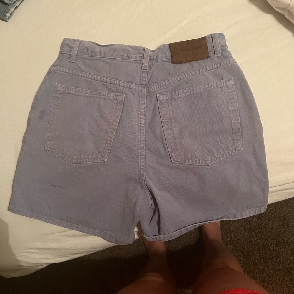 Vintage Calvin Klein Periwinkle Shorts